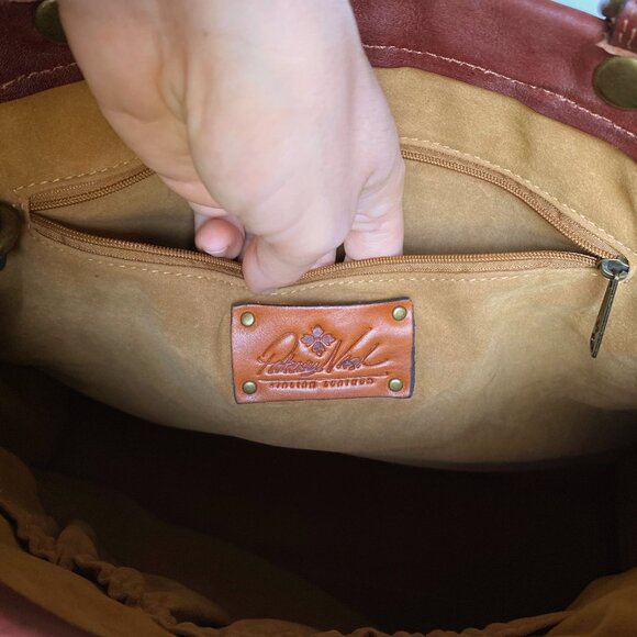 Patricia Nash 'Trento' Satchel Leather Bag Purse - Picture 2 of 12